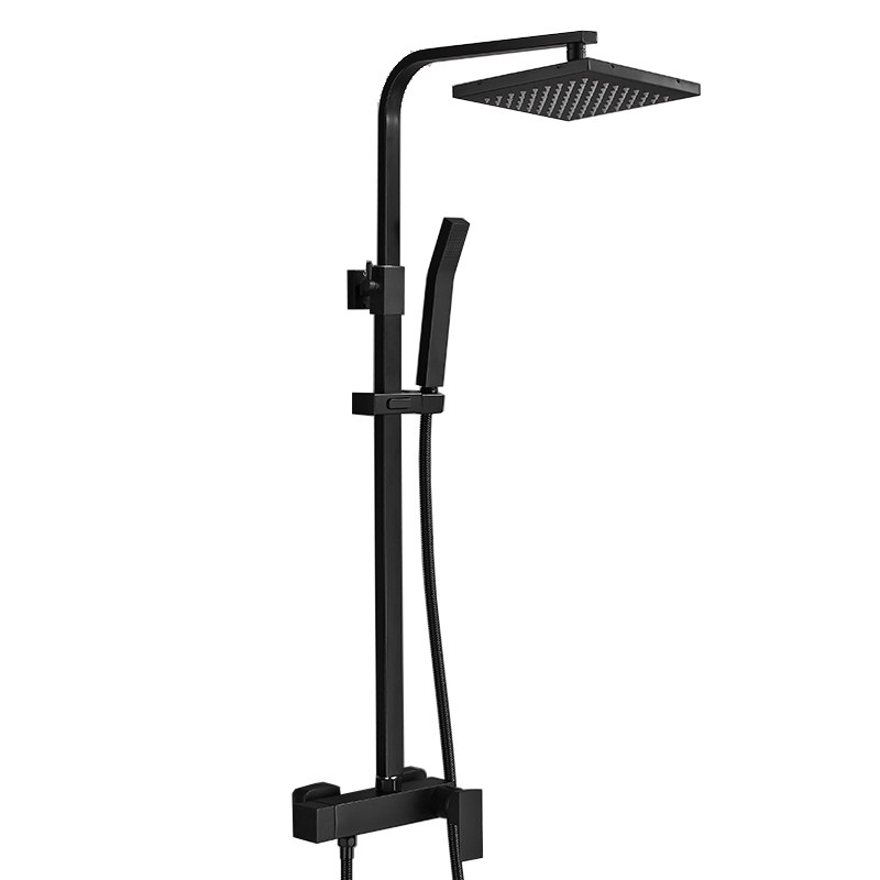 Square dumb black hot and cold - Bathroom Home Improvement B&Q Leicester avis et prix