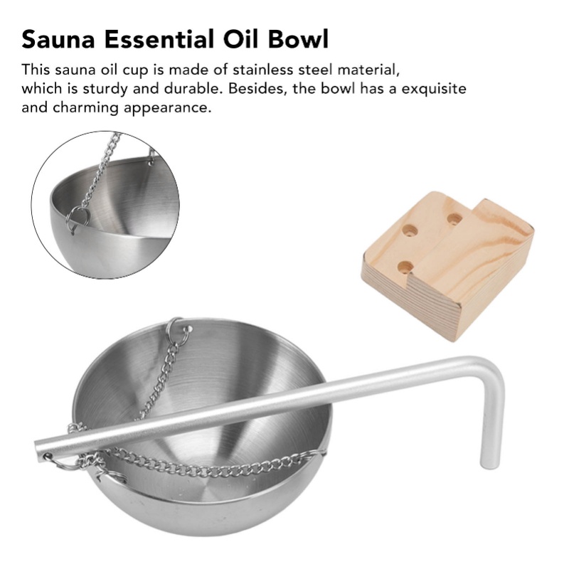 D5 Sauna Bowl Stainless Steel  - Home Bathroom Sauna avis et prix