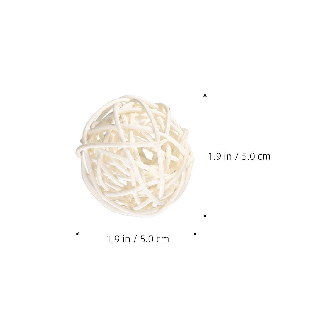 10Pcs Decorative Rattan Balls  - Home Bathroom Layout avis et prix