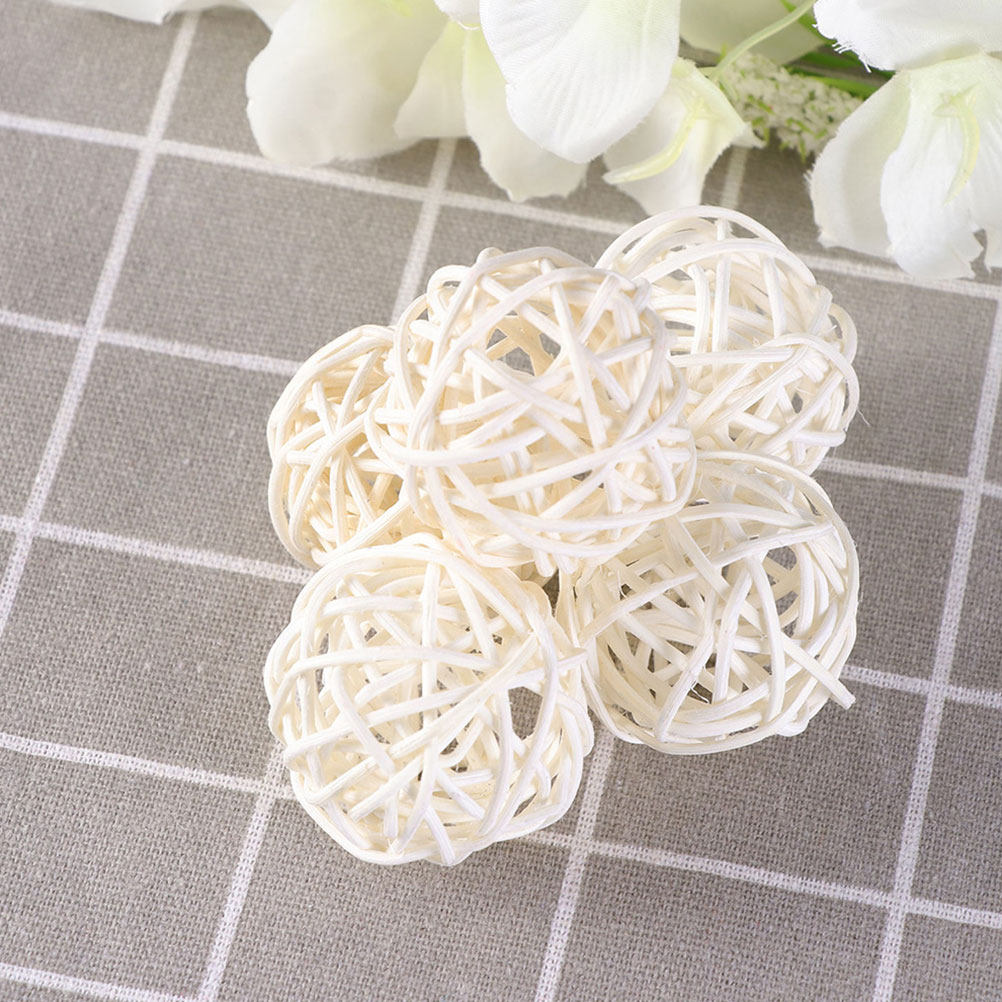 10Pcs Decorative Rattan Balls  - Home Bathroom Layout avis et prix