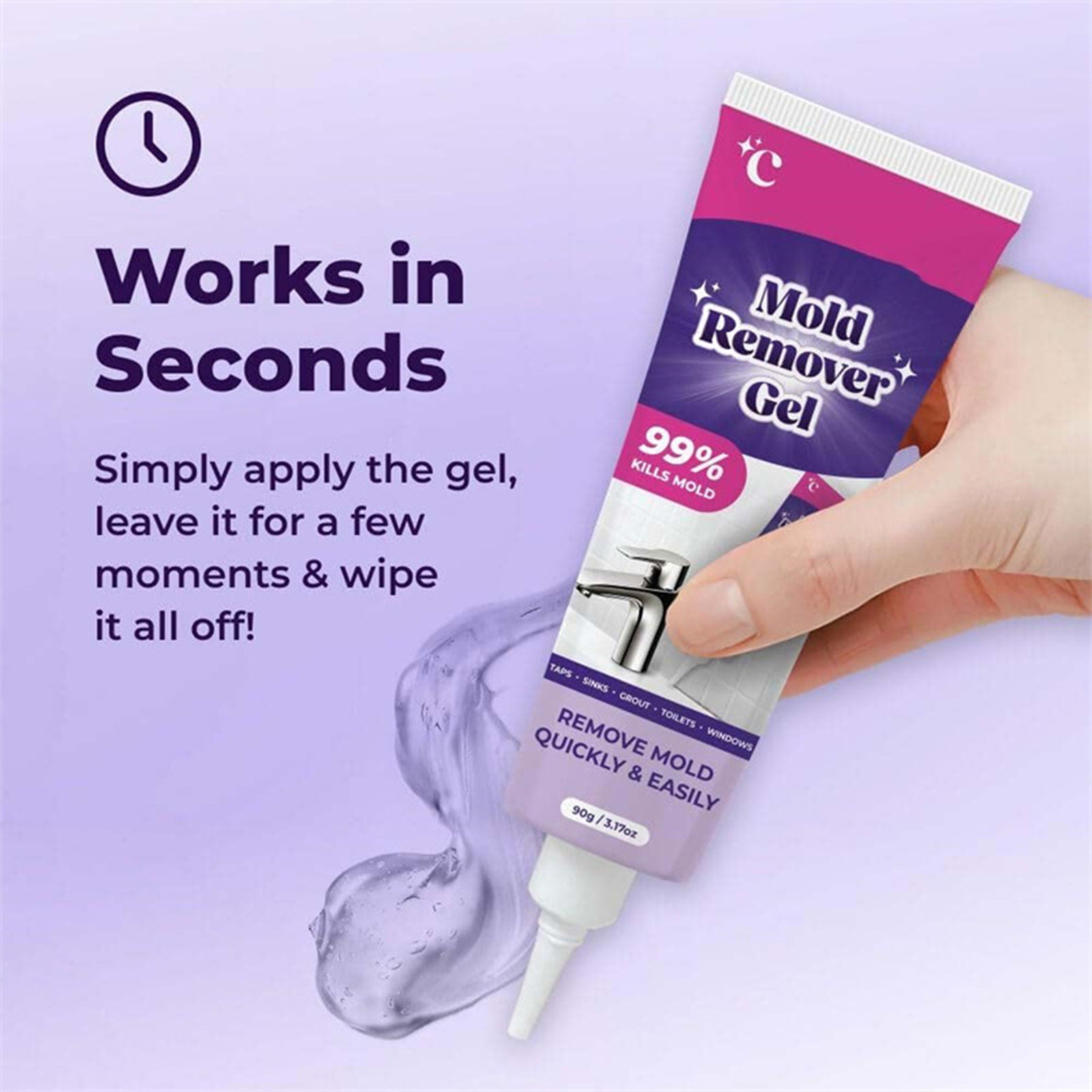 1PCS Cleaner Gel Powerful Hous - Home Kitchen Bathroom Cleaning avis et prix
