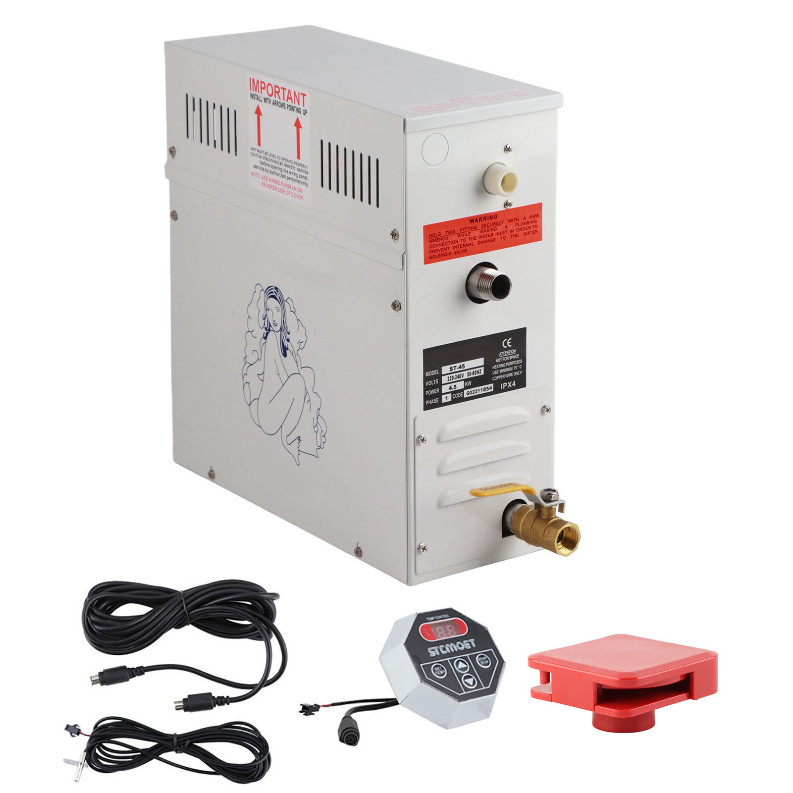 4.5KW 220V Steam Generator Sho - Home Bathroom Sauna avis et prix