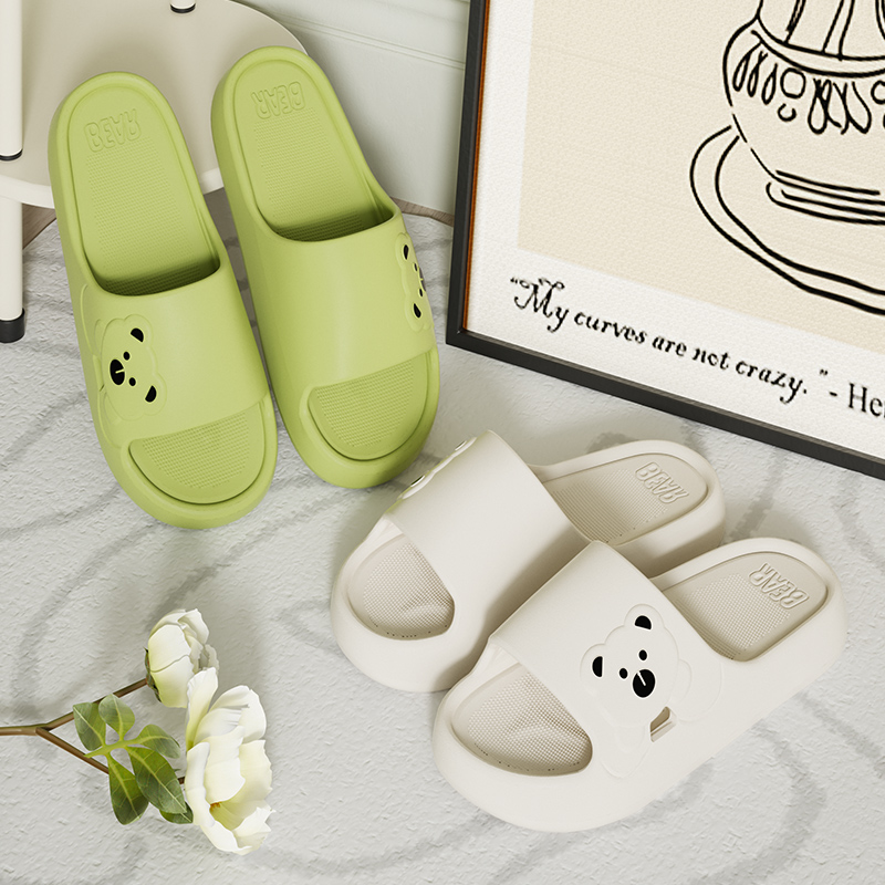 Slippers Bathroom Cartoon Bear - Home Bath avis et prix