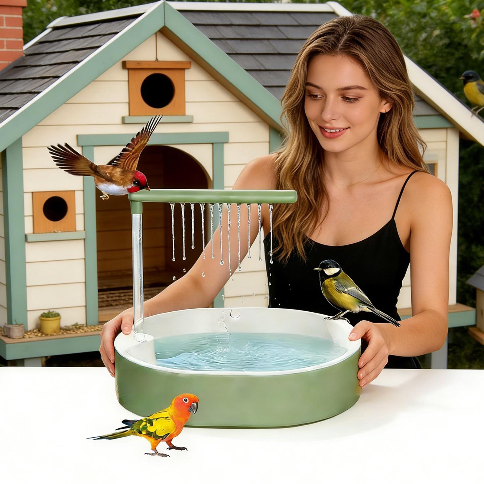 Parrot Bath Bird Cage Fountain - Home Bath avis et prix