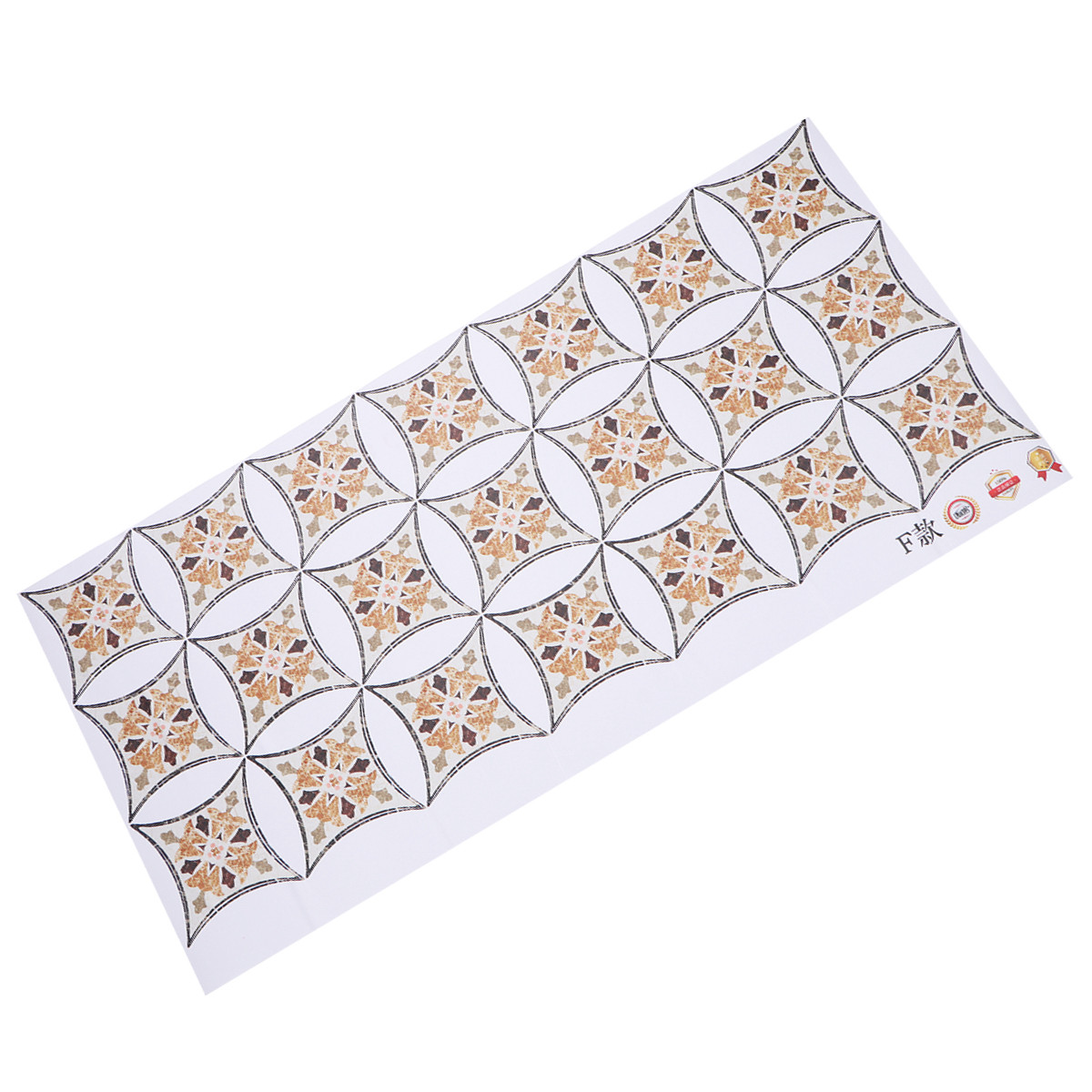 21 Pcs Floor Stickers Classic  - Home Bathroom Tiles Design avis et prix