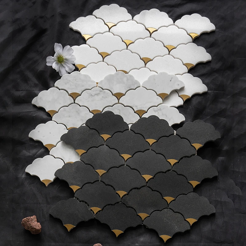 Natural stone water jet marble - Home Bathroom Tiles Design avis et prix