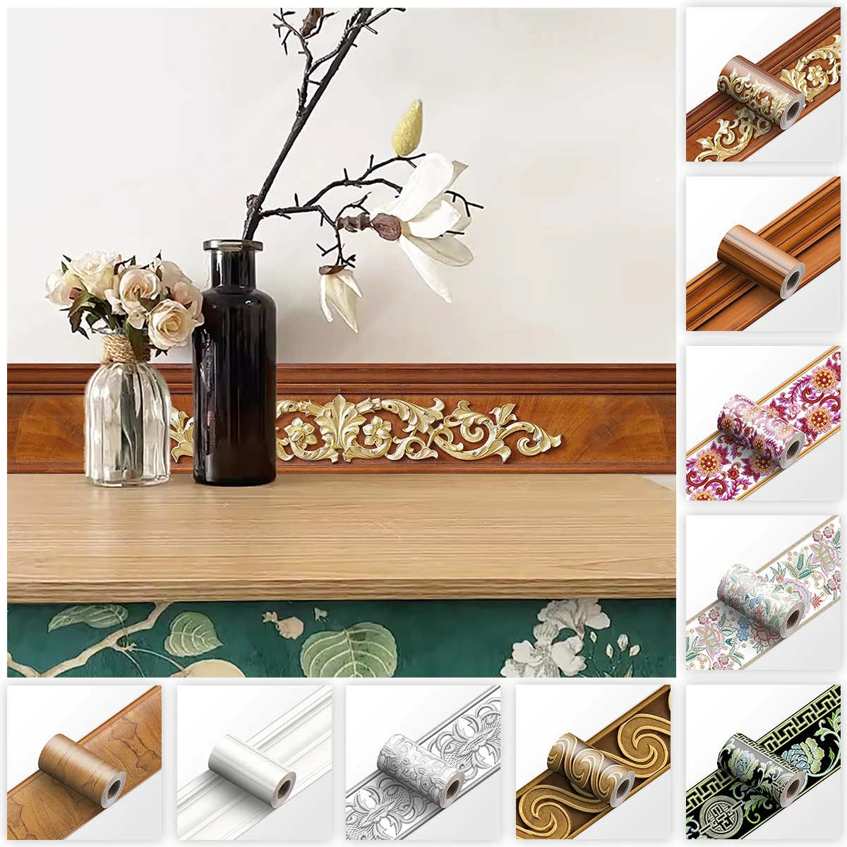 Modern Skirting Wall Panels, S - Home Bathroom Tiles Design avis et prix