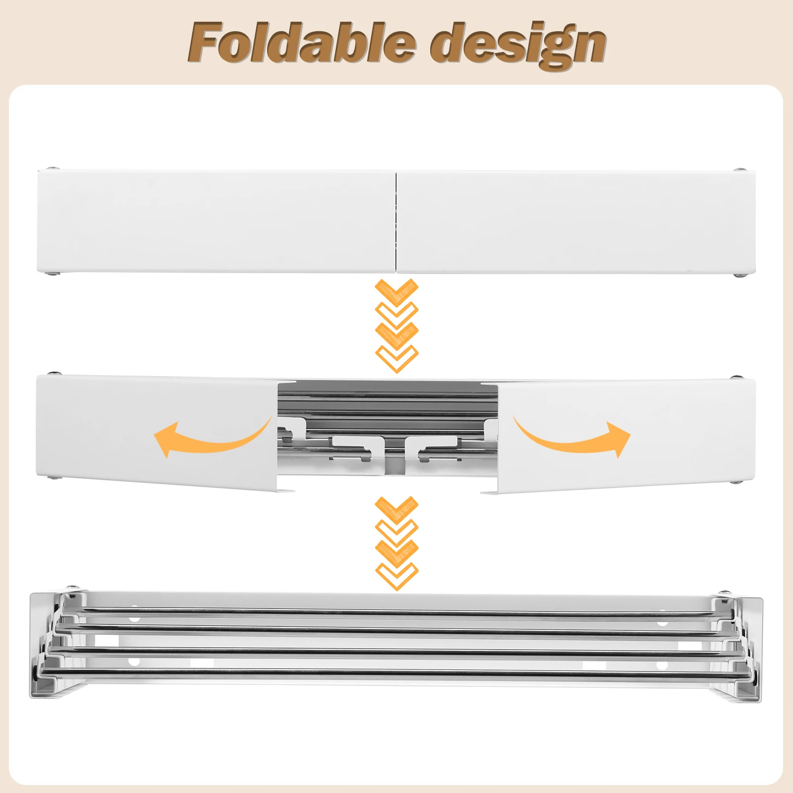 Folding Clothes Hanger Stainle - Towel Bar Stainless avis et prix
