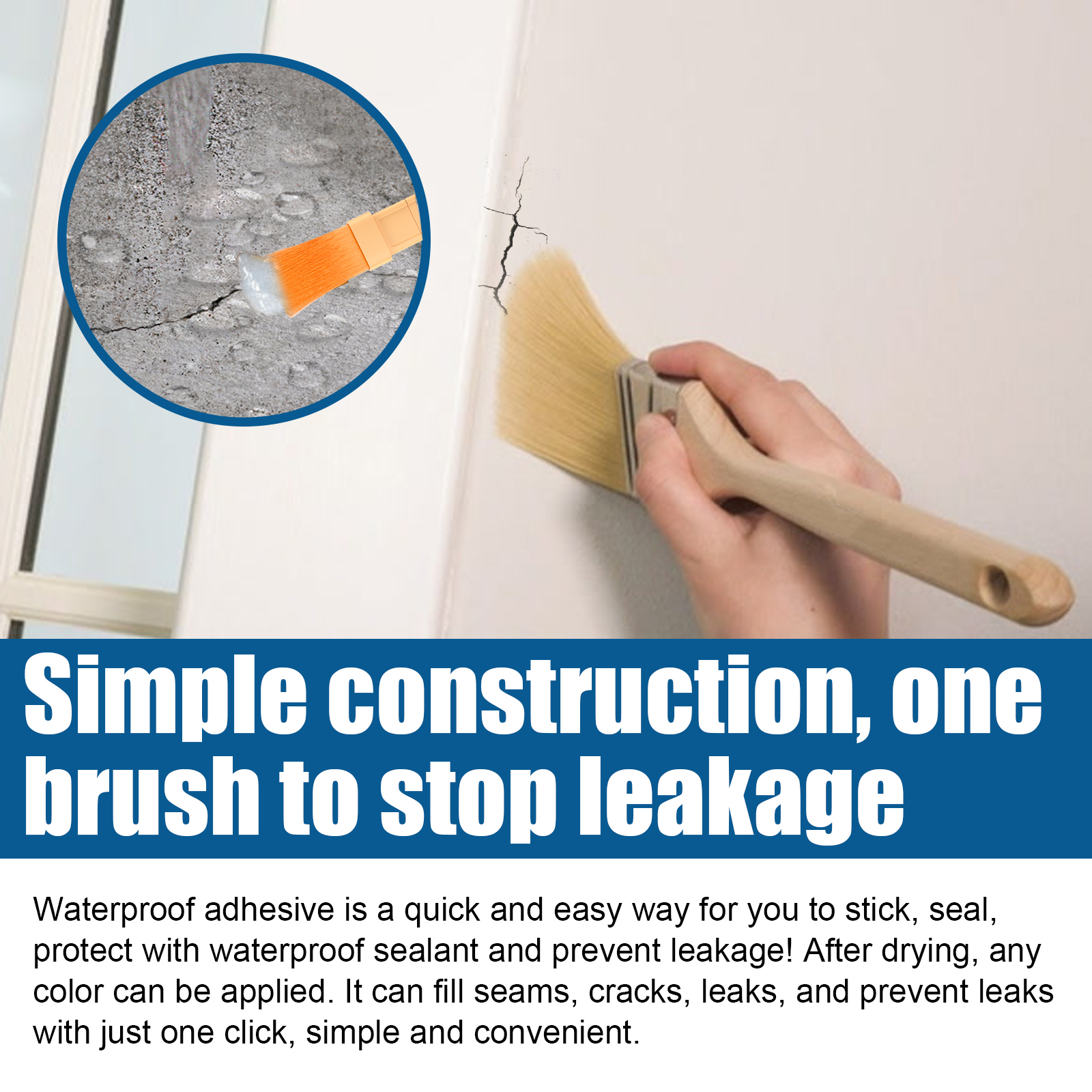 Transparent Waterproof Coating - Home Bathroom Repair avis et prix