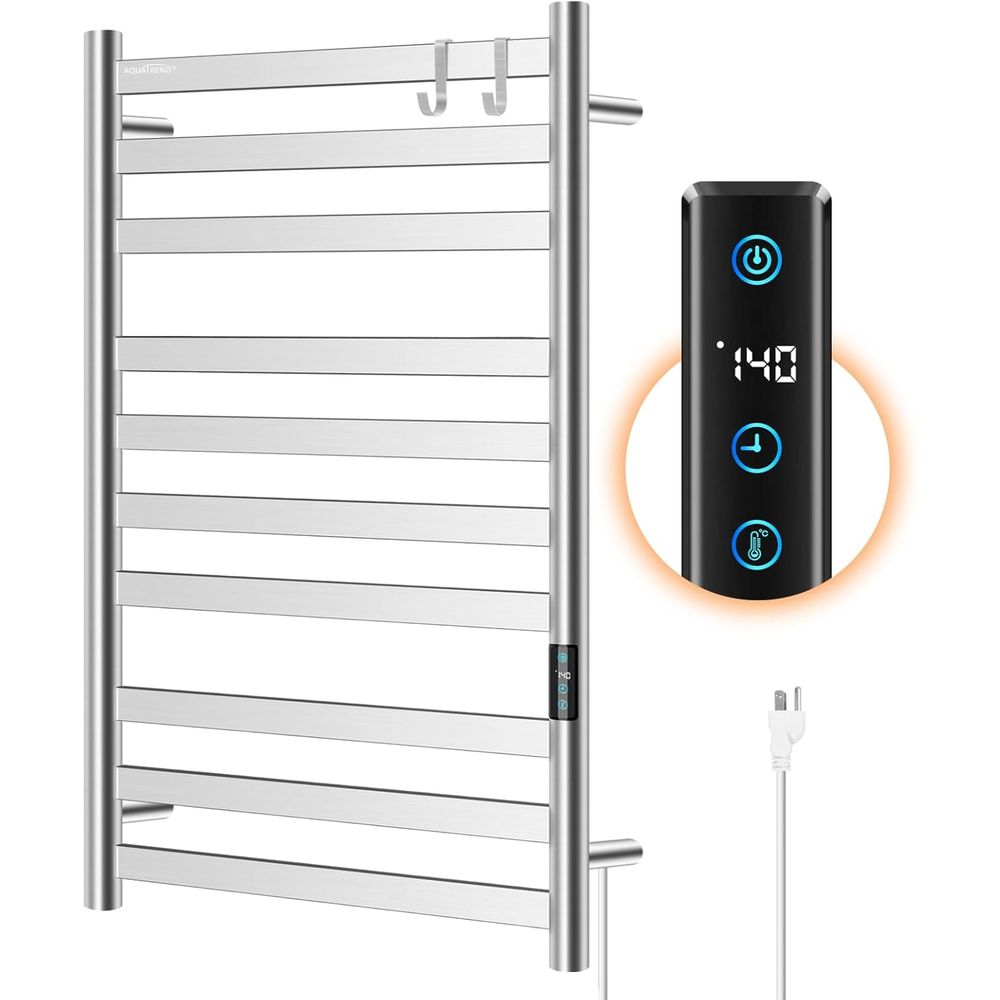 10-Bar Electric Wall-Mounted T - Towel Bar Stainless avis et prix
