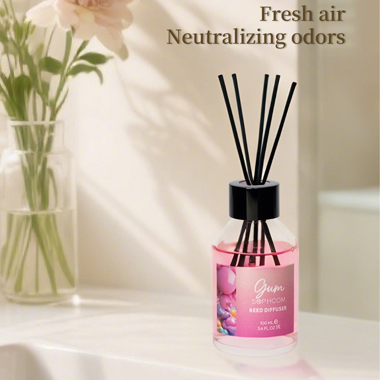 100ml Floral Fruity Reed Diffu - Home Bathroom Freshener avis et prix